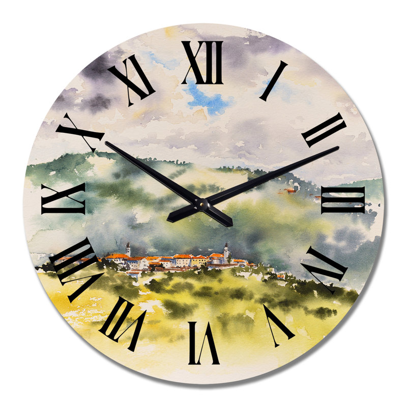Horloge murale surdimensionnée, Grand