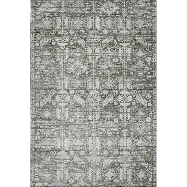 Premium Machine Washable Verlin AMF1771 Global Rug