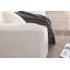 Canapé de luxe moderne et luxueux pour le salon, canapé-lit rembourré beige clair pour bureau à domicile, 2 places