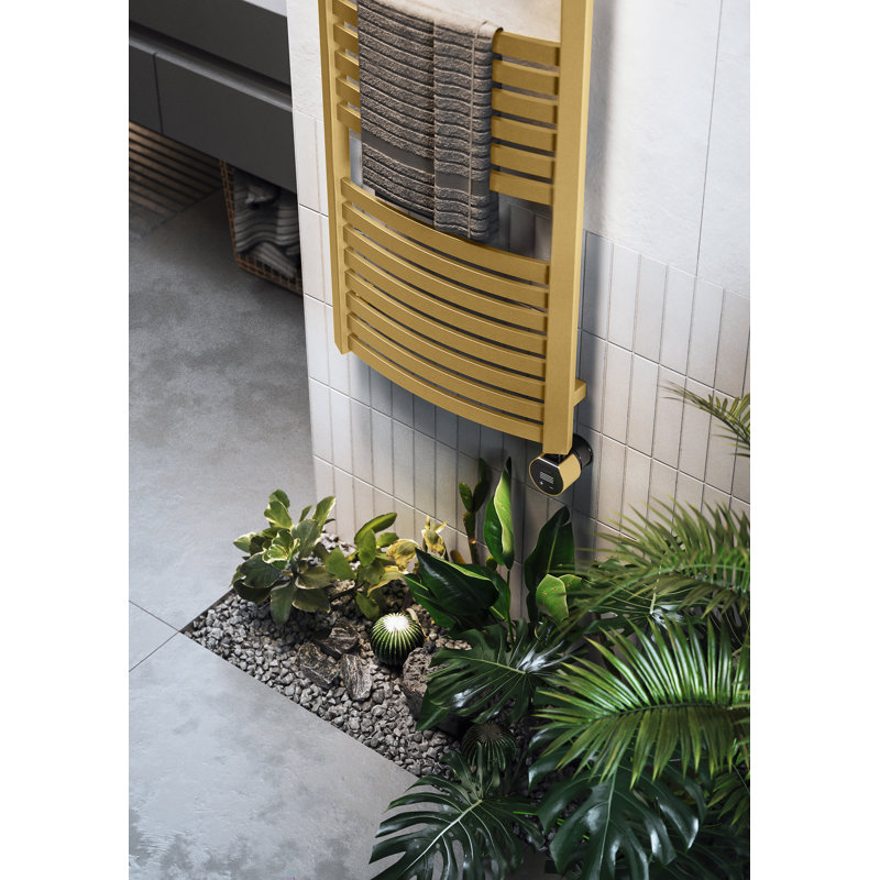 Electric Towel Rail, DEXTER 1220/500, Brass