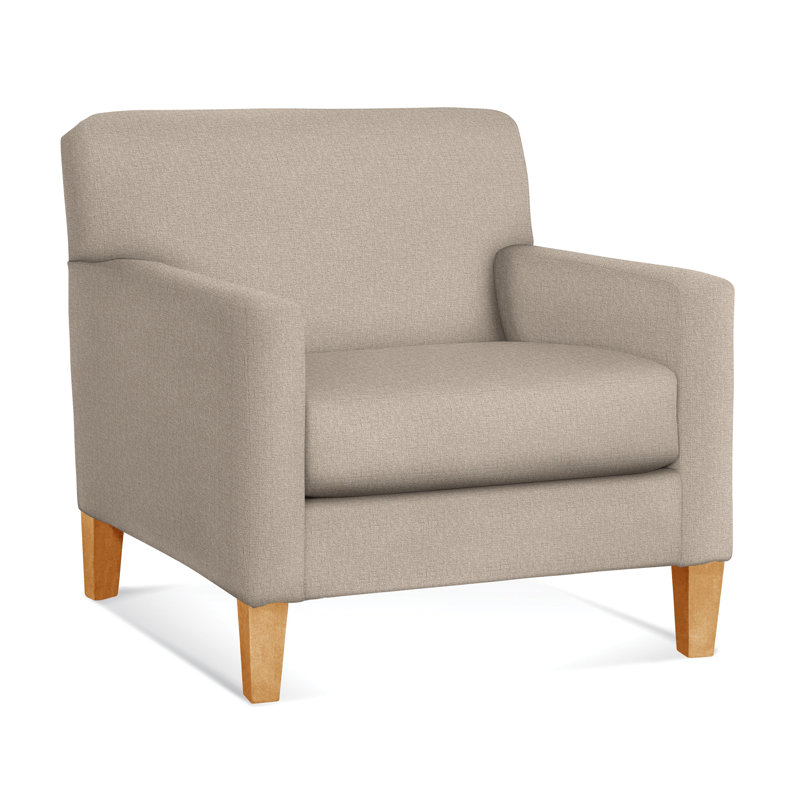 Tampa Armchair, Eggshell Crypton Performance; 0884-93, Havana