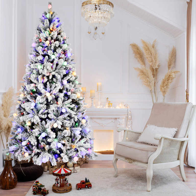Arbre de Noël avec DEL à 10 fonctions, 7.5'