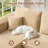 Seren Boneless 106" Modular L-shaped Sectional Sofa With Ottoman, No-assembly Cloud Couch, Boneless Design For Modern Living-116240540-116240536