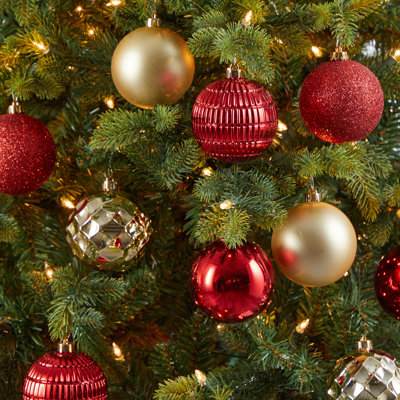Ensemble de boules de Noël 40 pièces