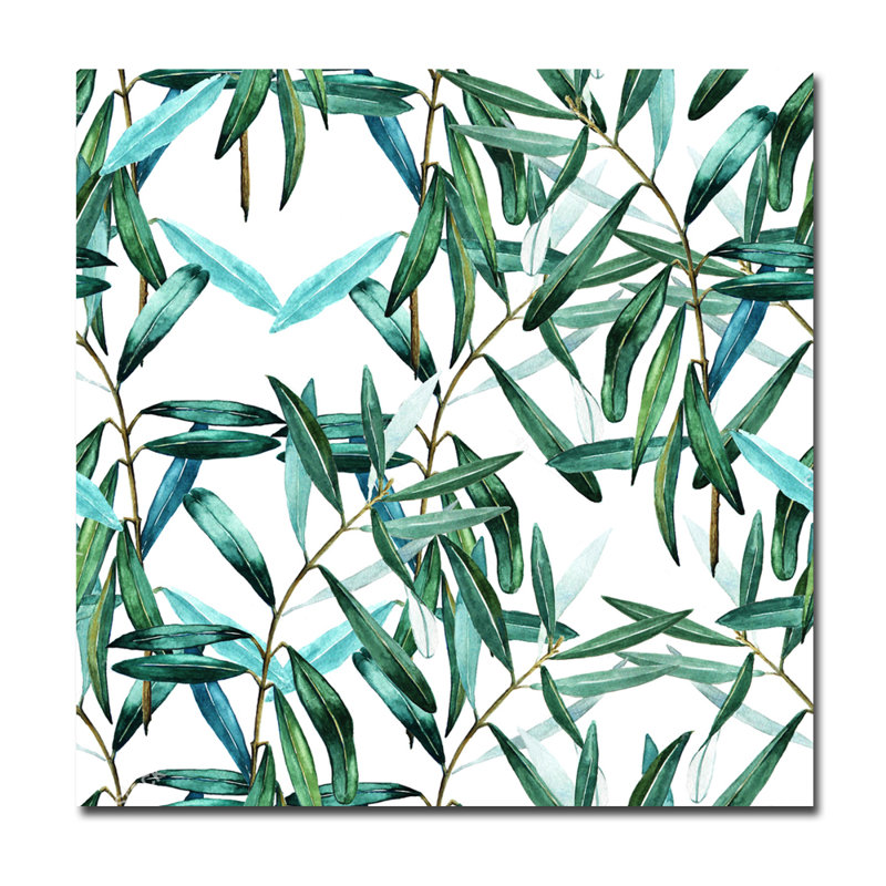 Bamboo Forest Print, Square - 56" x 56"