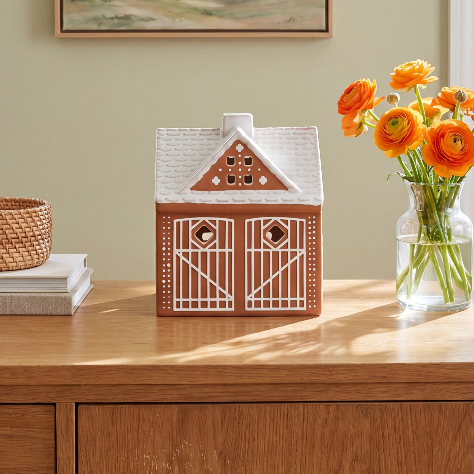 Gingerbread Lighthouse Incense Holder