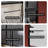 Frameless Shower Door 48X72 Inch, Aluminum Dual Sliding Doors With Soft-Close Buffer Track, Easy Install In 30 Mins, Leak-Proof Design With Extended Metal Threshold