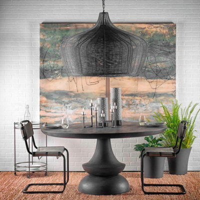 Elsea 40" W 4-Light Dimmable Teardrop Chandelier