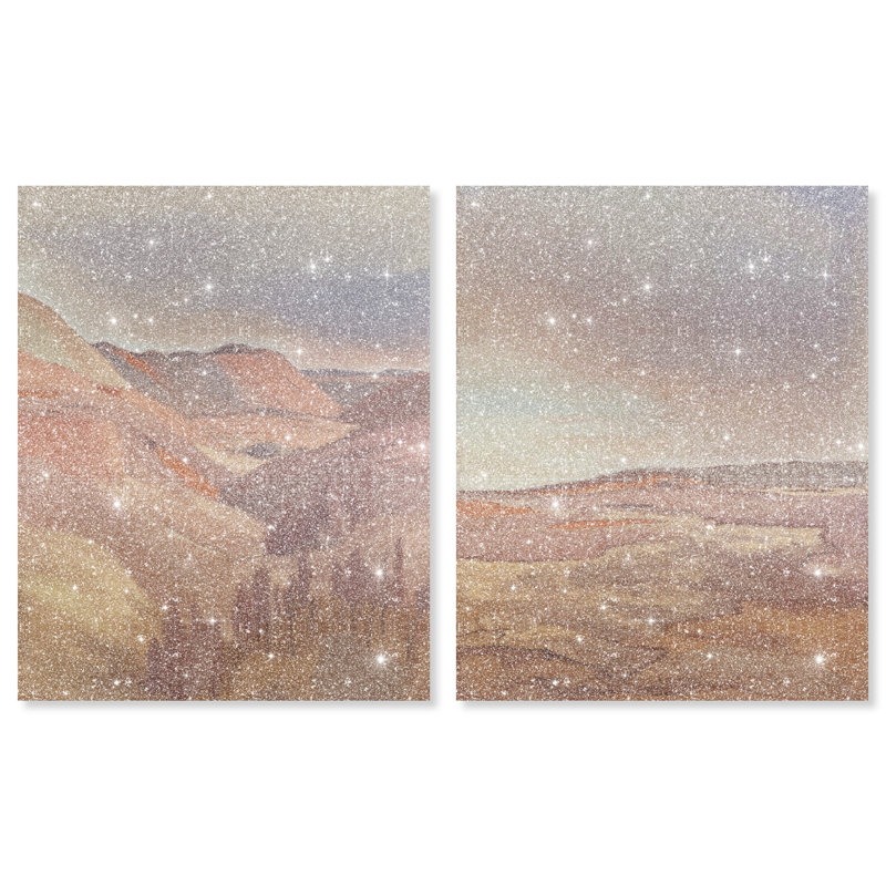 Collected Views Set Set by Oliver Gal, 36"H x 45"W, Gallery Wrapped