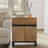 Aadam Modern End Table With 1 Drawer & 1 Storage Cabinet-622991935