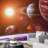 Planet In Outer Space Galaxy Border-93997180