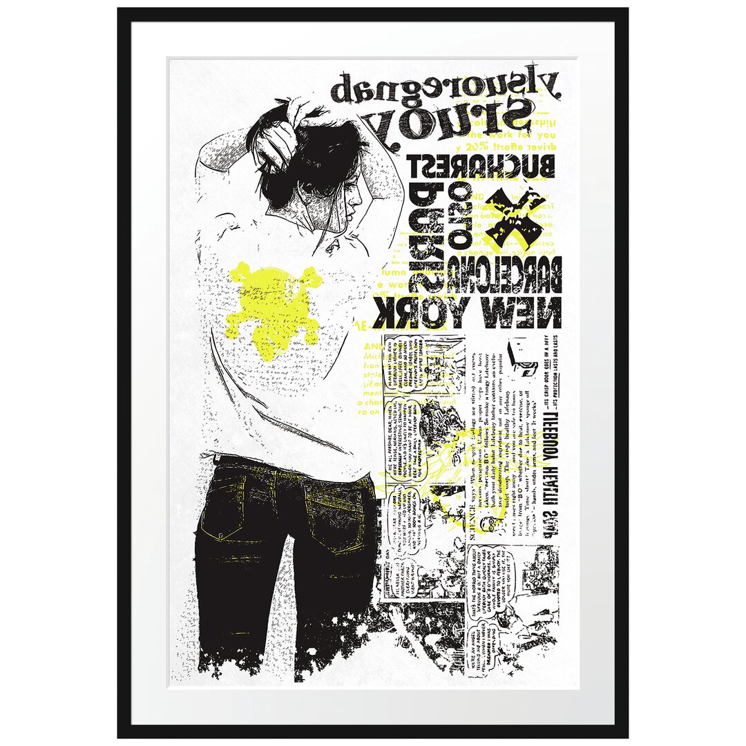 Gerahmtes Poster Dangerous Light