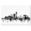 «Indianapolis IN Skyline», impression sur toile tendue-22539007