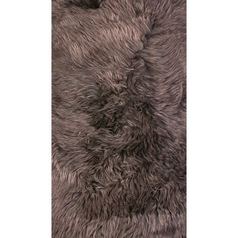 Tapis brun Amberlin Flokati