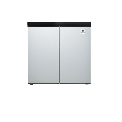 Arctic Chef 5.5 Cu. Ft. Side by Side 2 Door Refrigerator/Freezer