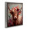 «Longhorn & Flower Garland», art mural encadré par Irena Orlov