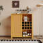 Armoire de rangement avec tablettes réglables Alcino