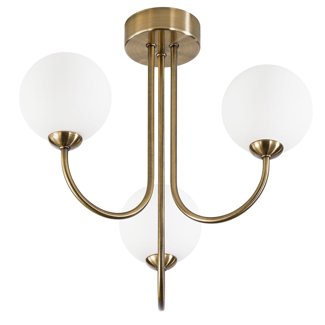 Glass Flush Mount