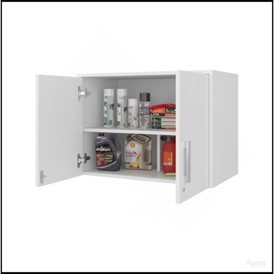 Danbury Storage Cabinet-Wall Cabinet, White