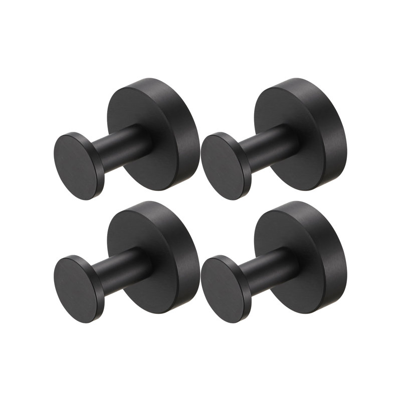Mounting Robe Hook, Black