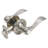 Springdale Satin Nickel Privacy Bed/Bath Door Lever with Universal 6-Way Latch-7224651-7224647