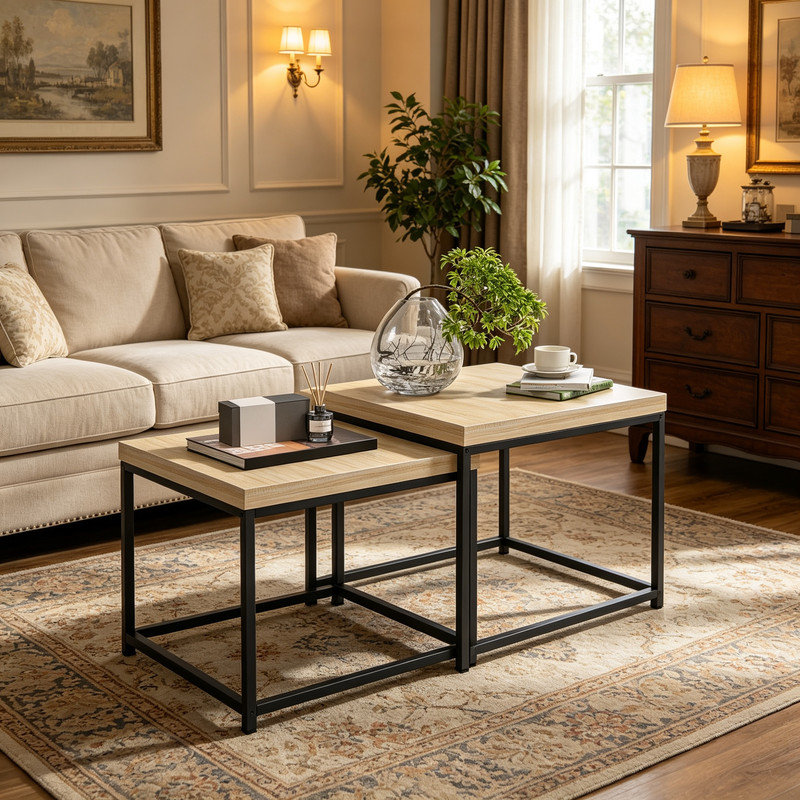 2 - Piece Living Room Table Set