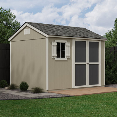 Avondale Wood Storage Shed 10 ft. W X 8 ft. D (Professional Installation Available)