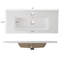 Meuble-lavabo mural polyvalent avec plusieurs caractéristiques fonctionnelles