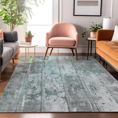 Premium Machine Washable Varroville AMF1715 Stripes Rug