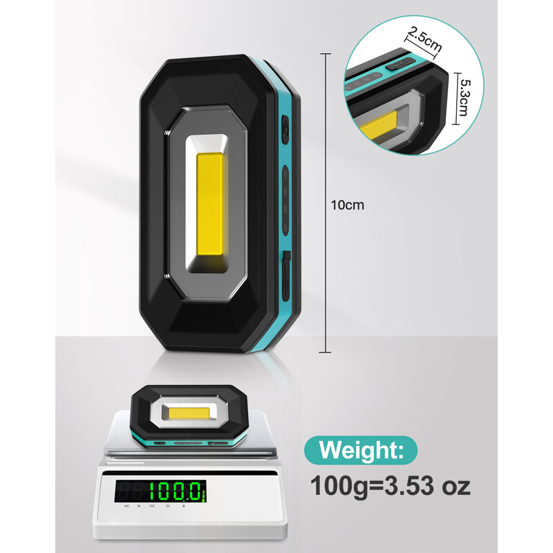 10cm Battery Powered Integrated LED Work Light