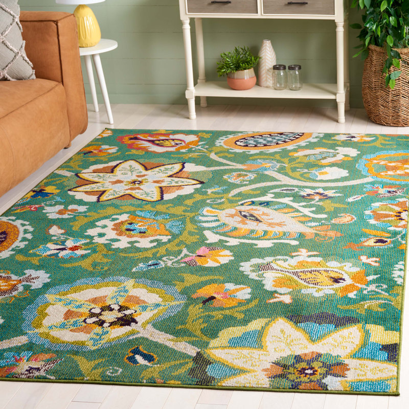 Monaco Performance Paisley Rug, Rectangle 9' x 12'