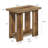 Set Of 2  Wooden Side Table-2139511202-2136310107
