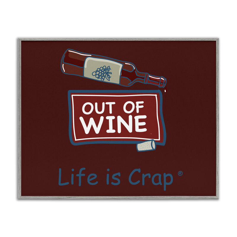 «Out Of Wine Bottle», estampe numérique par LIC, Estampe numérique Farmhouse, H 24 po x l 30 po