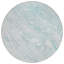 Tapis extérieur rond lavable abstrait 8 pi Aqua and Ivory