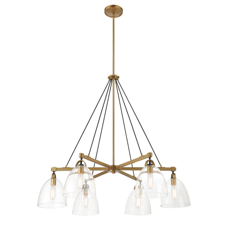 6 LIGHT CHANDELIER