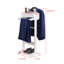 Valet autoportant avec plateau et bar à pantalons, range-vêtements en bois avec étagère à chaussures pour chambre ou bureau-71283913