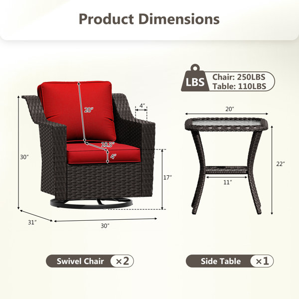 Dimensions du produit