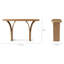 55.12'' W Console Table-1873121019
