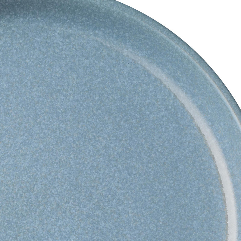 Elements Coupe Dinner Plate, Blue
