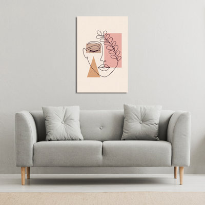 No Title by Andrew Lee - Wrapped Canvas Print