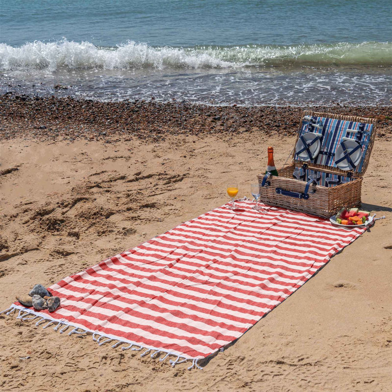 Nicola Spring - Turkish Cotton Bath Towels - 170 x 90cm, Red