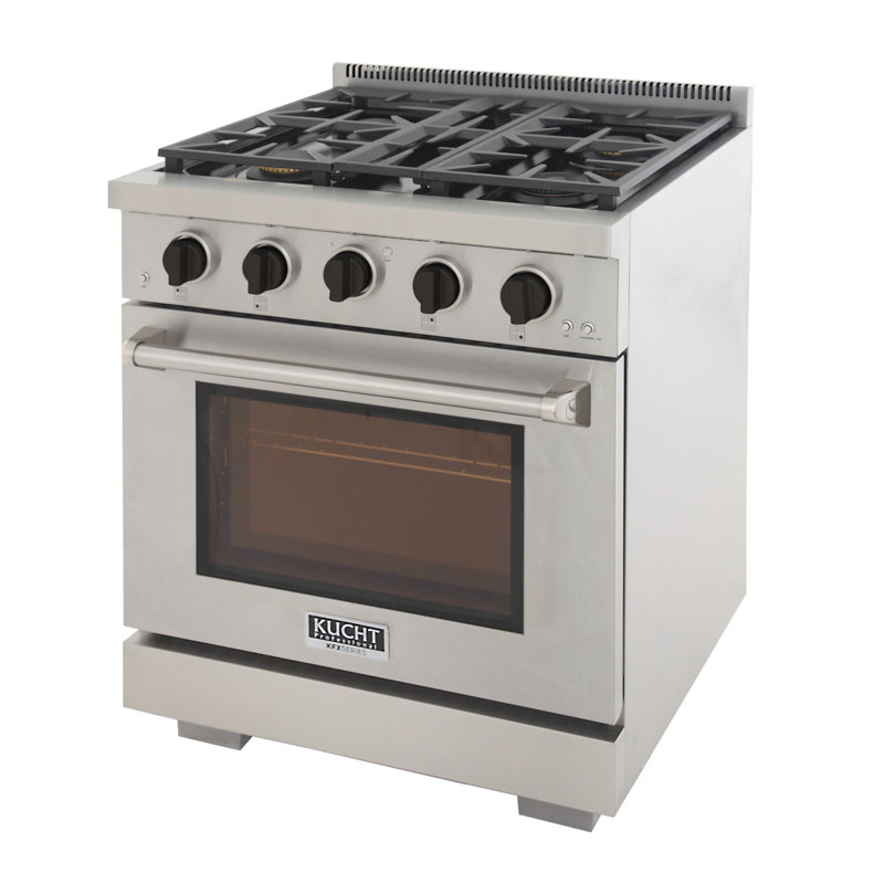 Kucht 30'' W Freestanding Range, Natural Gas