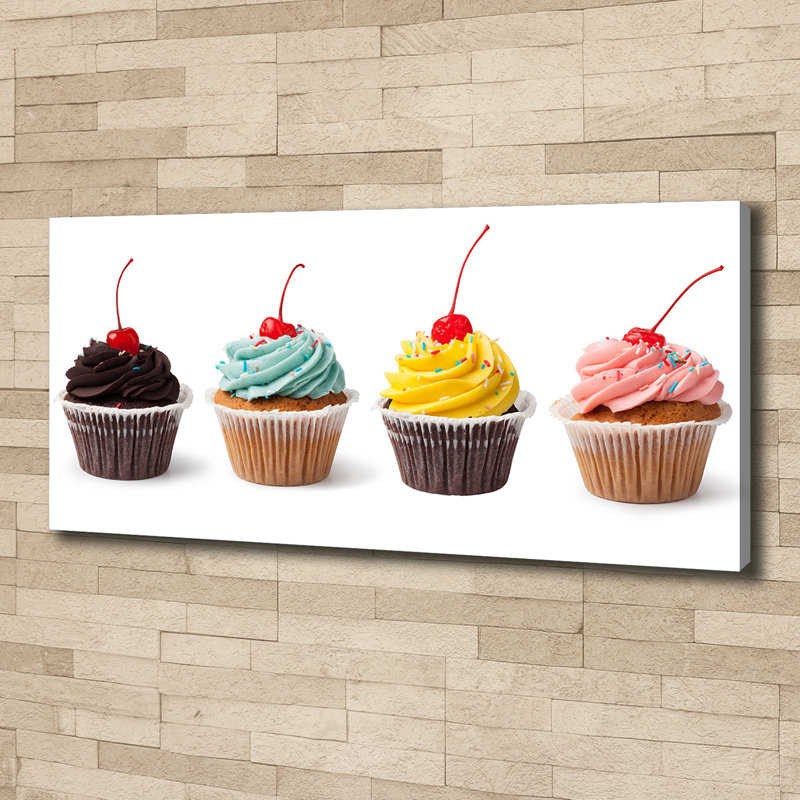 Cupcakes - Wrapped Canvas Print