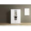 Hinged door wardrobe ESSEA in a simple design, modern handle-104200980-104828556