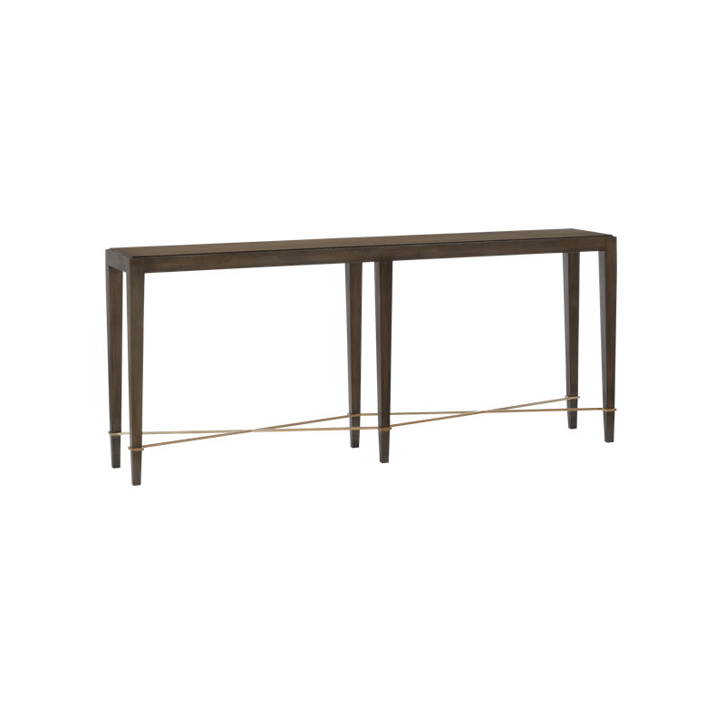 Verona 76'' Solid Wood Top Console Table, Chanterelle