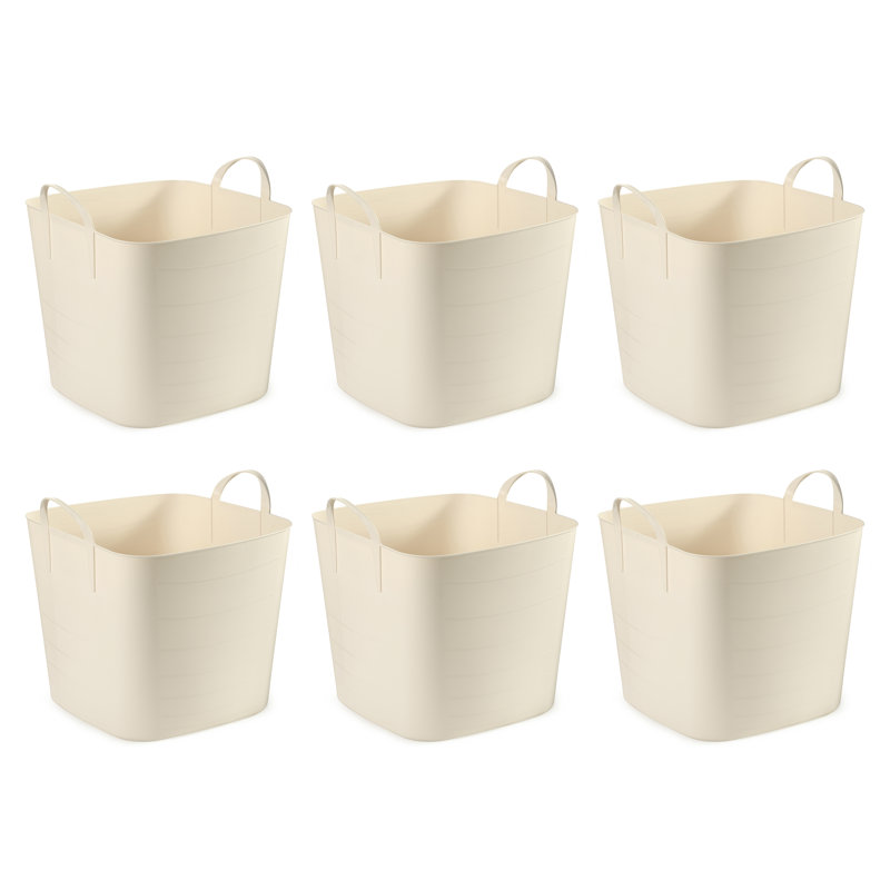 Plastic Laundry Hamper with Handles