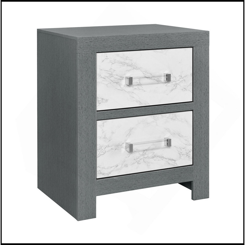 RUSH GREY NIGHTSTAND