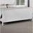 White Color Queen Bed Frame With Design And Plywood Material Modern Size Base-1739370833