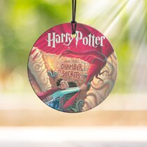 Harry Potter Hogwarts Glass Fantasy & Sci-Fi Holiday Shaped Ornament