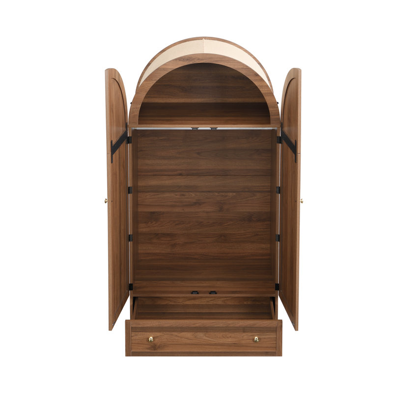 2 Door Manufactured Wood Wardrobe